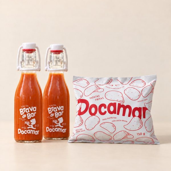 2 Salsas de 250 g + Patatas Chips de 150 g